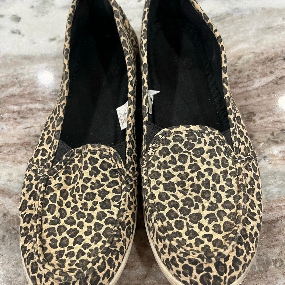 Leopard Print Slip‎ in Shoes